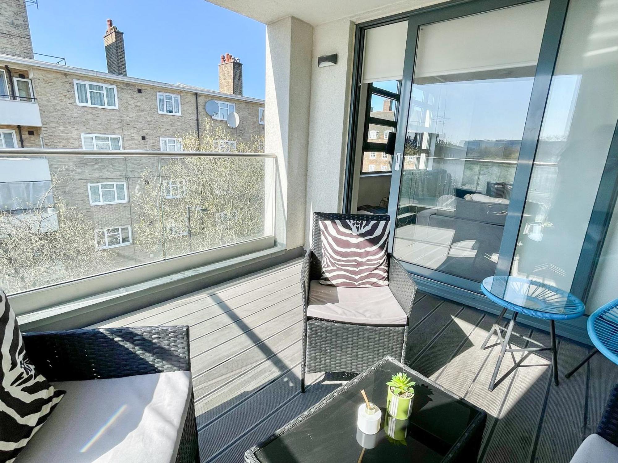 Apartamento Modern & 3bedroom Flat With Pvt Balcony Steps From Regent's Park